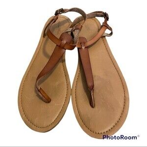 Universal Threads Brown Thong Sandals Size 9